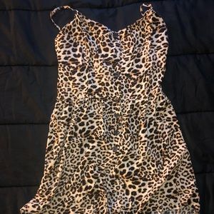 Brand New Leopard Print Romper
